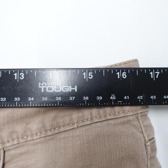 Bandolino‎ Cropped Jeans Women's 8 Beige Mandie Cotton Stretch Classic Straight - Picture 7 of 8